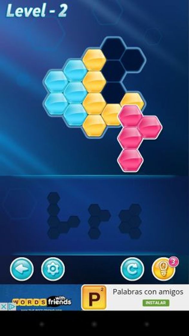 Apps ¡Bloques! Puzzle Hexagonal 