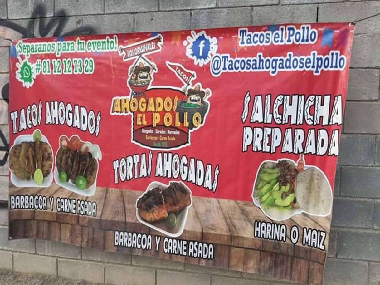 Restaurantes Tacos ahogados El Pollo