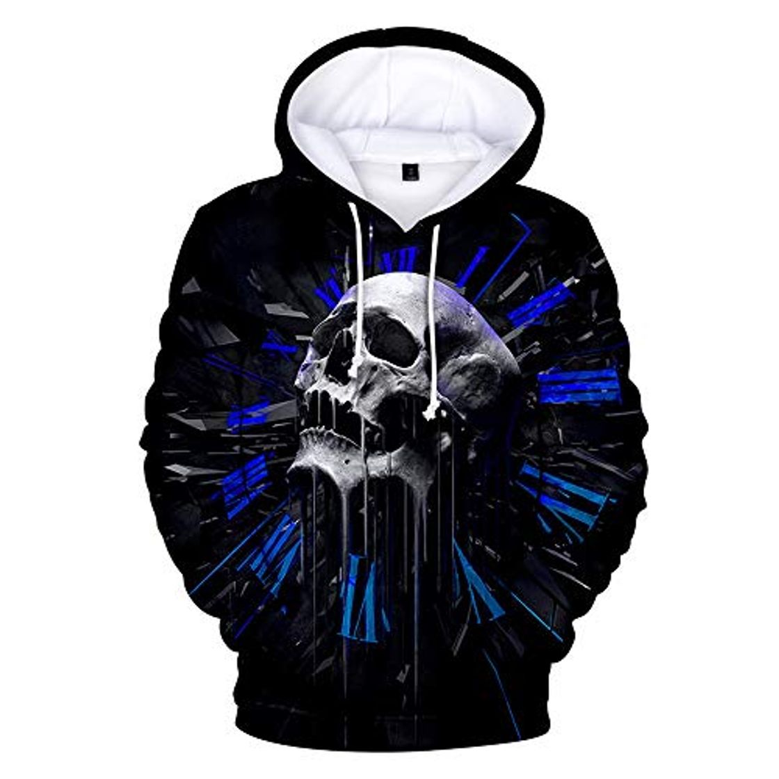 Products x8jdieu3 Sudadera con Capucha de Calavera de otoño e Invierno Sudadera con Capucha de impresión Digital en 3D para Hombres y Mujeres