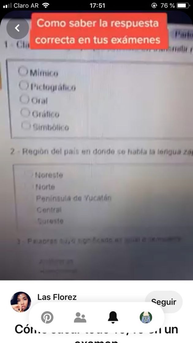 Fashion Como saber la respuesta correcta en un examen ✅😱