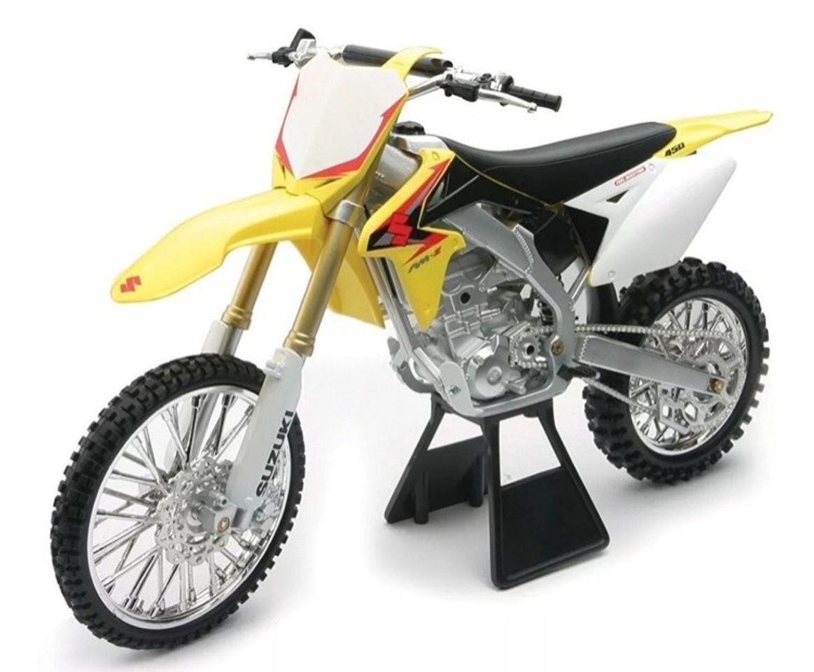 Fashion Moto Cross Suzuki Rm-z 450 Escala 1:6 New Ray Mi Cielo Azul