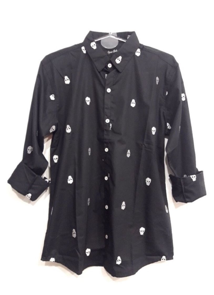 Social Camisa de calaveras