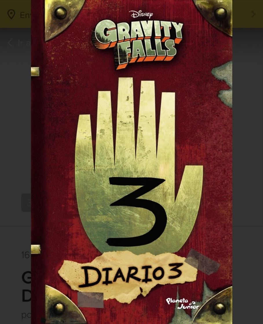 Social Gravity Falls. Diario 3 De Disney - Planeta Junior
