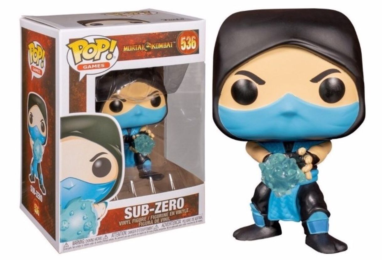 Social Funko Pop Games #536 - Mortal Kombat - Sub-zero - Original