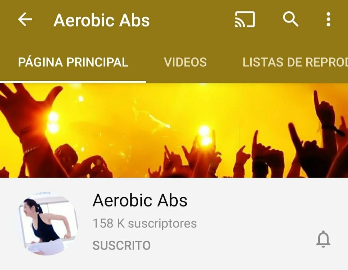 Fashion Canal de Youtube Aerobic ABS