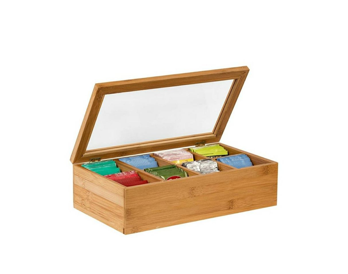 Producto Caja de té de bambú