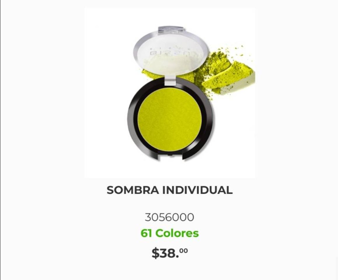 Moda Sombra individual (varios colores) 