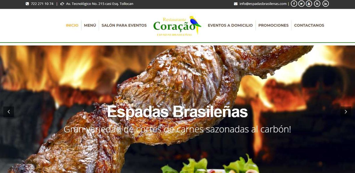 Restaurants Espadas Brasileñas Coraçao