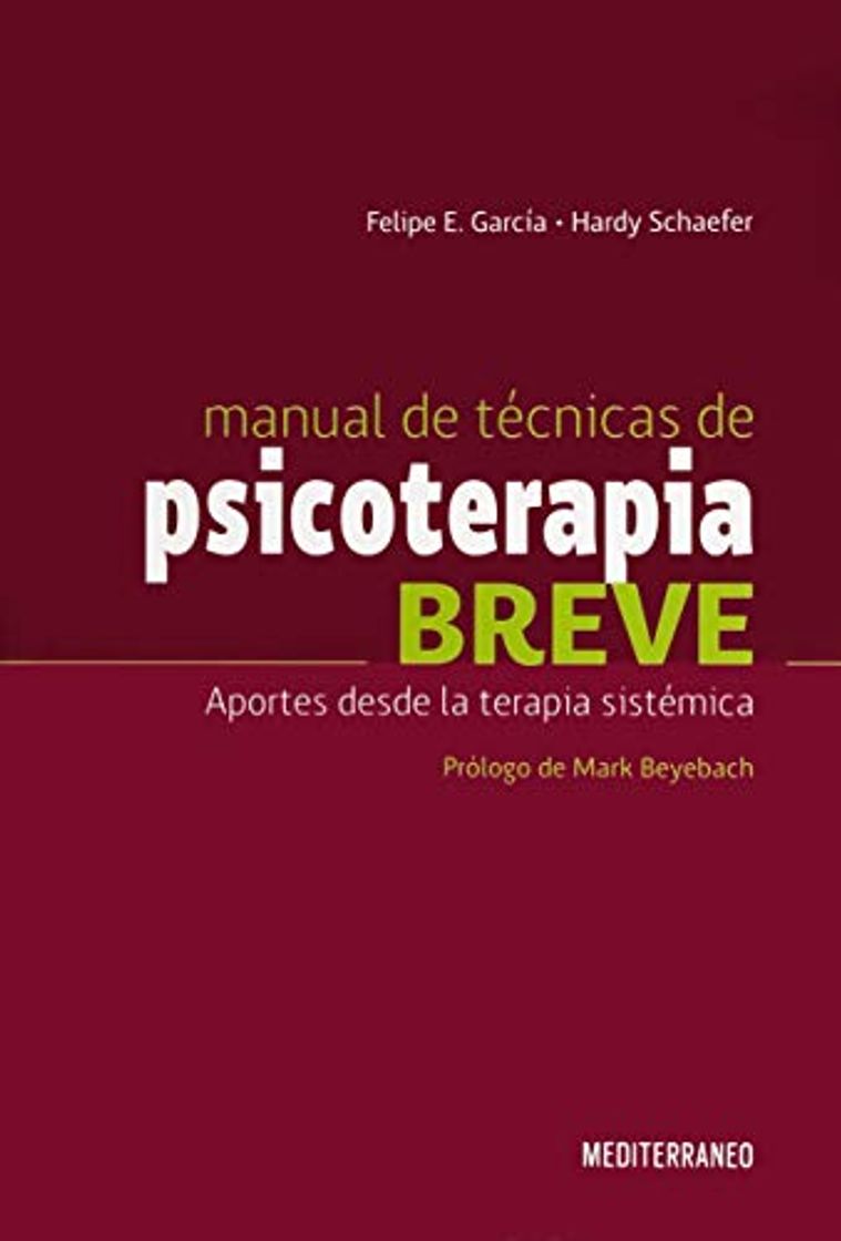 Libros Manual de Técnicas de Psicoterapia Breve