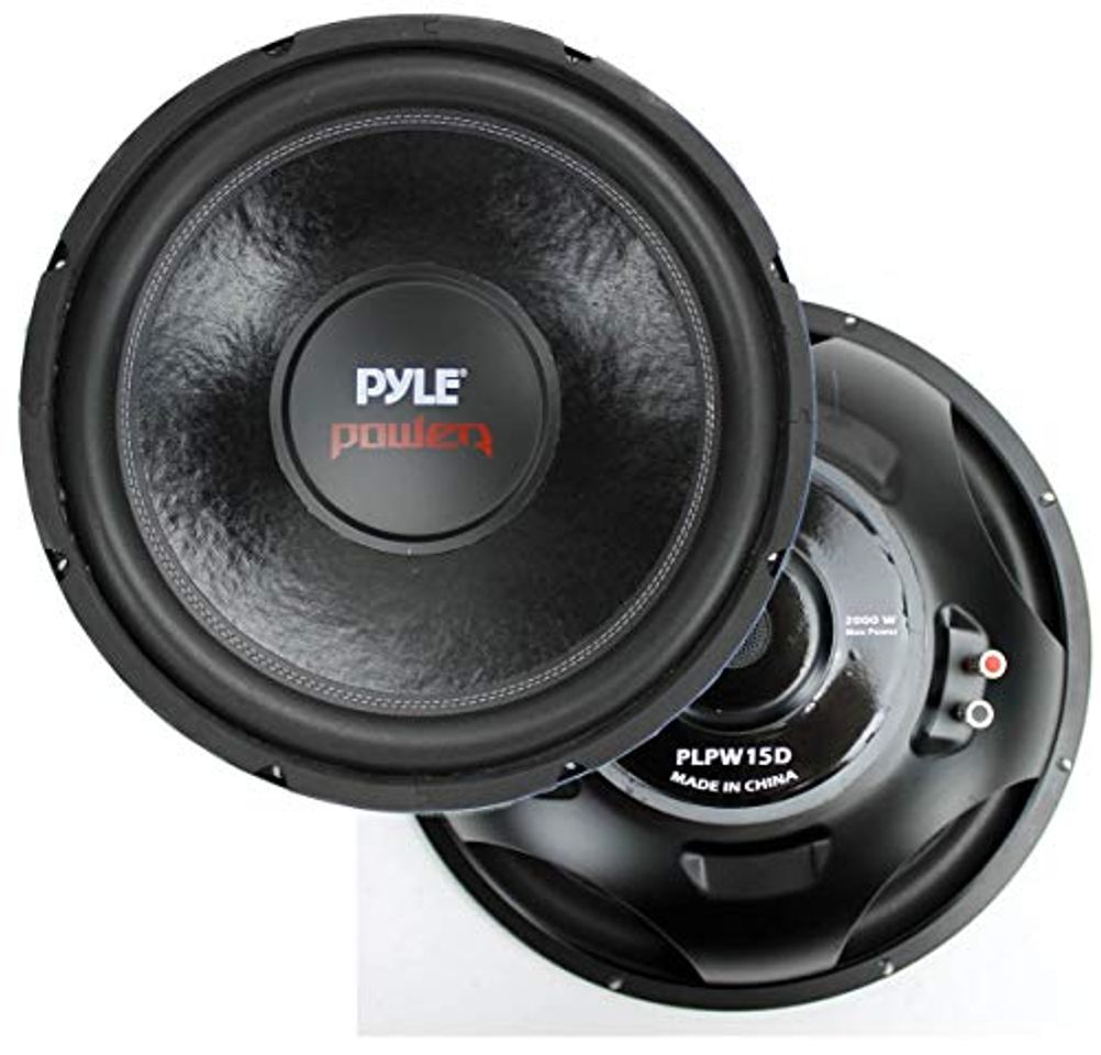 Social Nueva Pyle PLPW15D 15 "2000 W potencia DVC Power Car Audio Subwoofer Sub Woofer