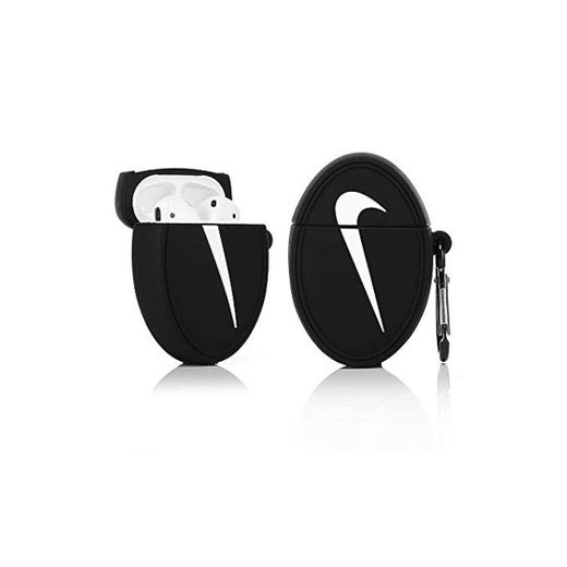 LEWOTE Airpods - Carcasa de Silicona para Apple Airpods 1 y 2