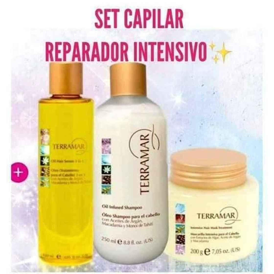 Fashion Set Terramar Oleo + Shampoo + Mascarilla