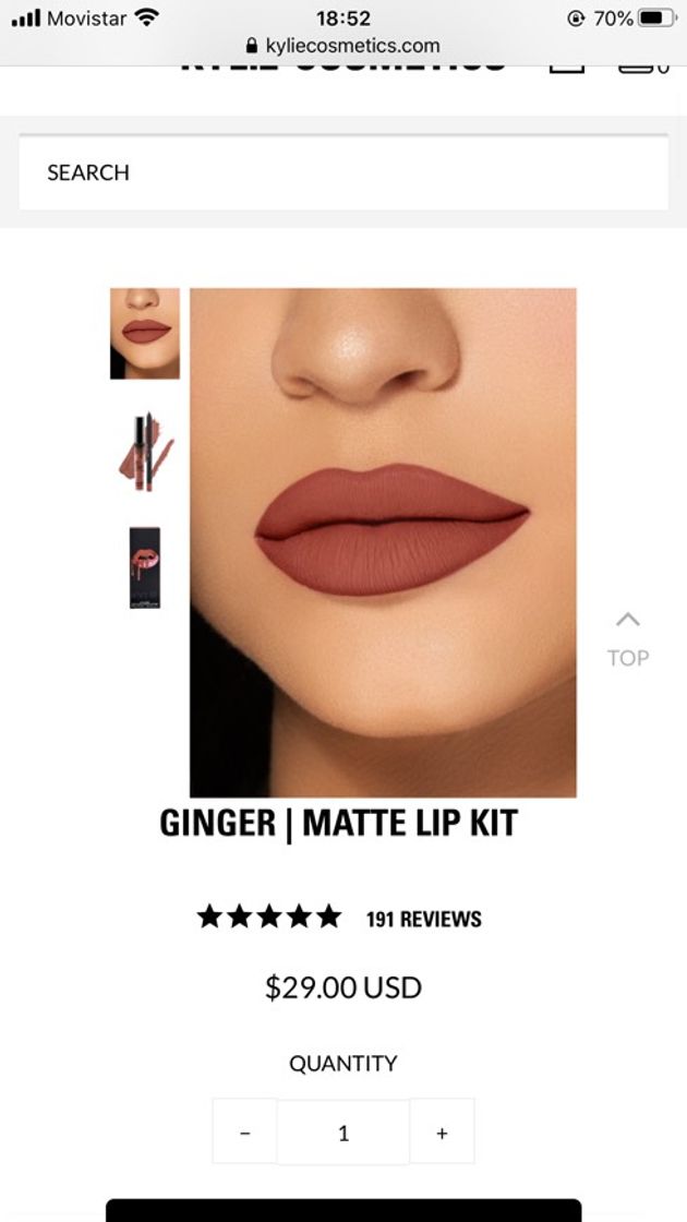 Moda Kylie Matte Lip Kit