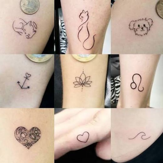 Tatuajes pequeños y bonitos