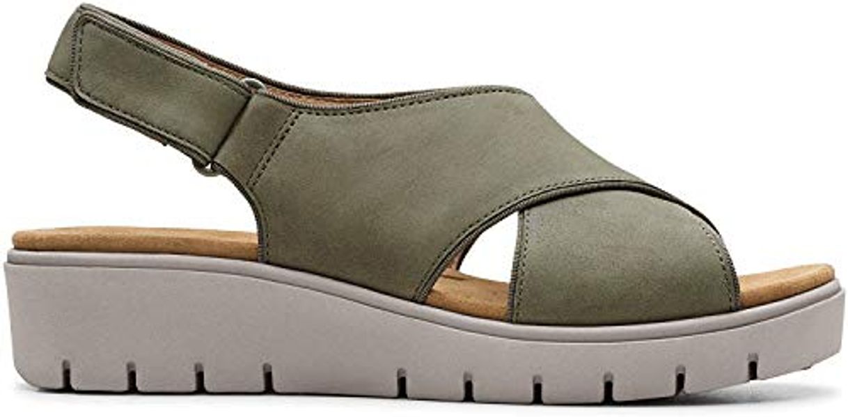 Product Clarks Un Karely Sun, Chanclas Sandalias Flip-Flop, Gris