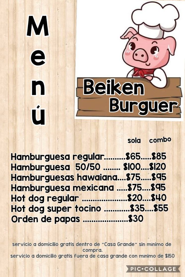 Restaurantes Beiken Burger 