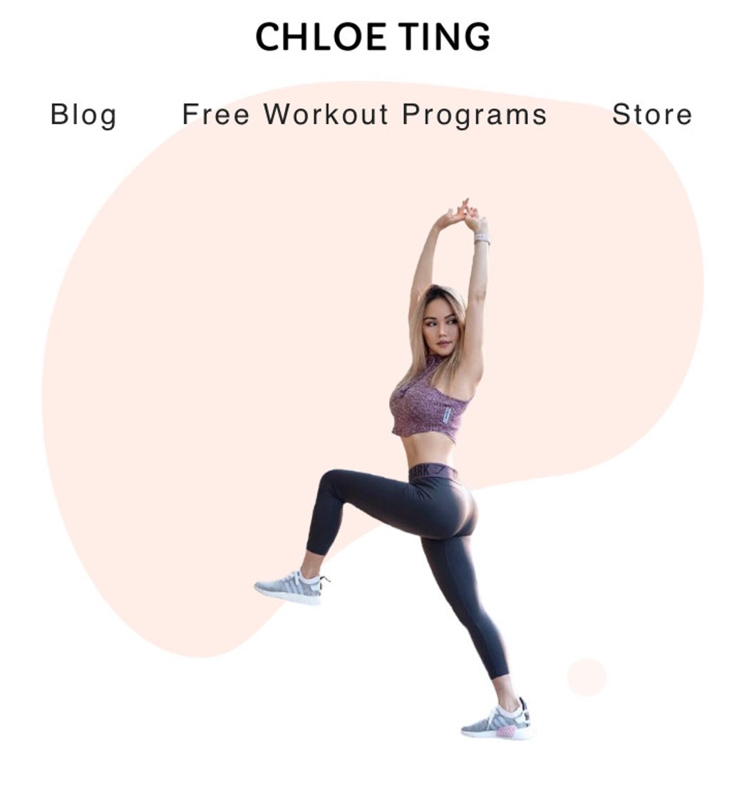 Fashion Free Workout Programs - #ChloeTingChallenge - Chloe Ting