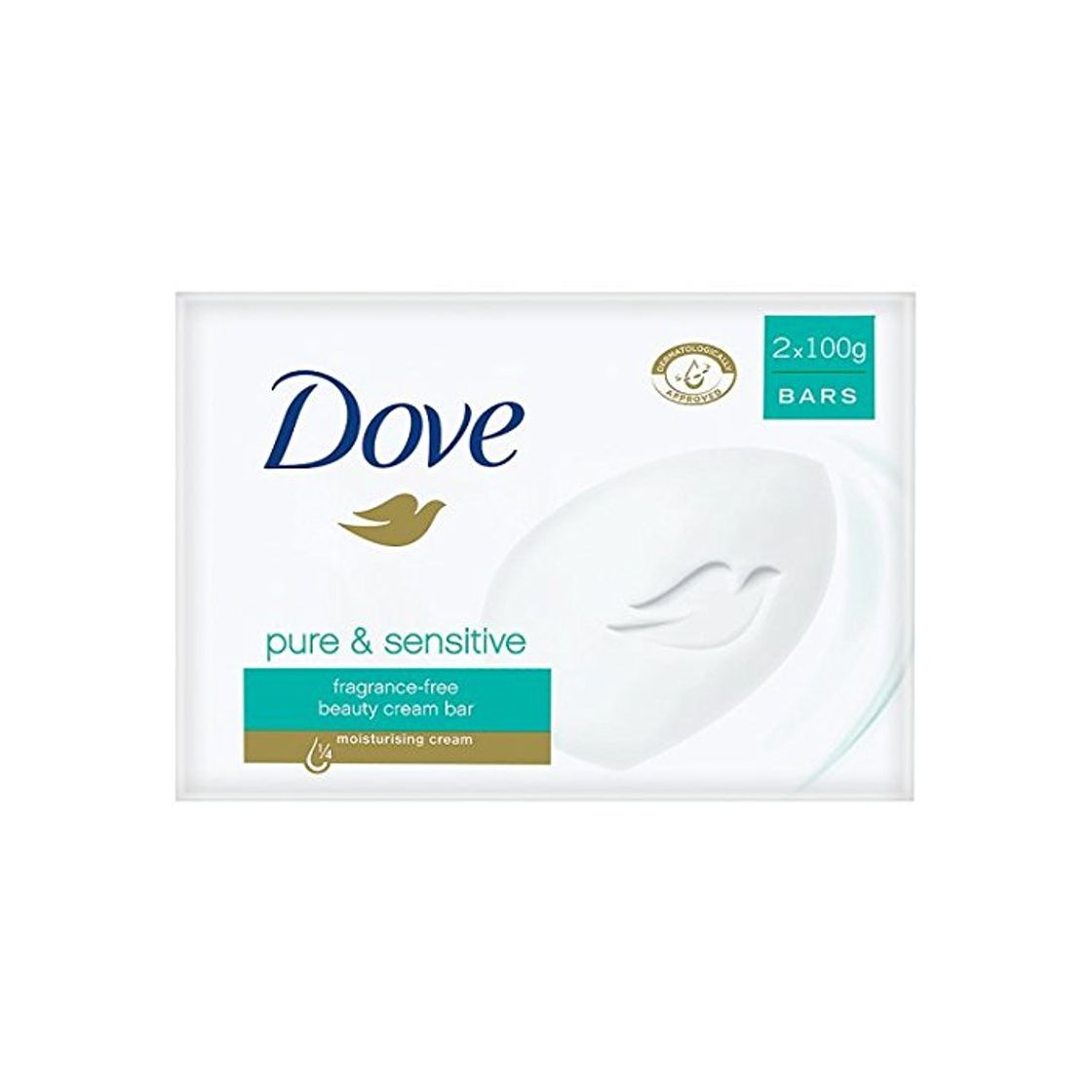 Producto Dove – Pure and sensitive Bar Jabón 2 x 100 G