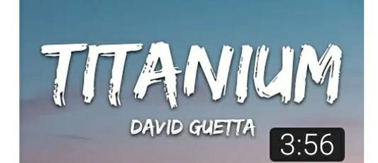 Moda David Guetta - Titanium (Lyrics) ft. Sia - YouTube