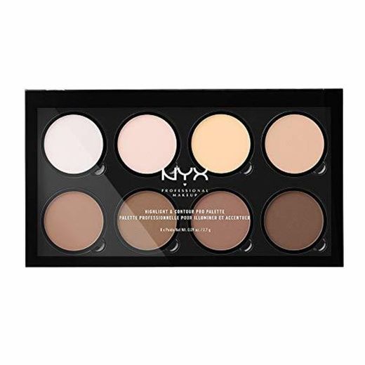 NYX Professional Makeup Paleta de contouring Highlight & Contour Pro Palette