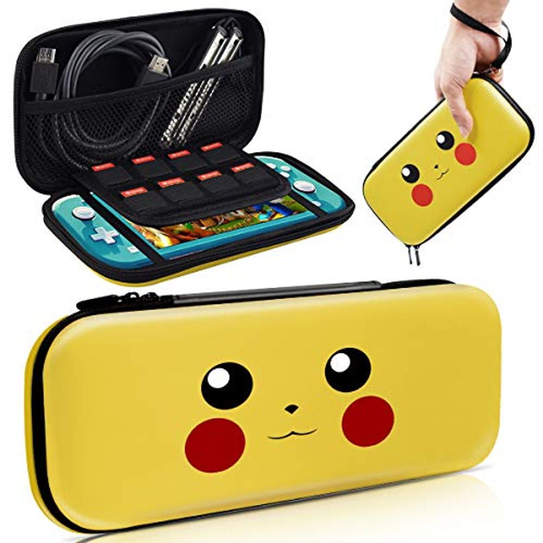 Product Haobuy Case for Switch Lite, Carrying Case for Pokemon Switch Lite Case