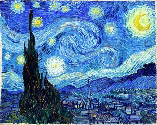 La noche estrellada. Vincent Van Gogh