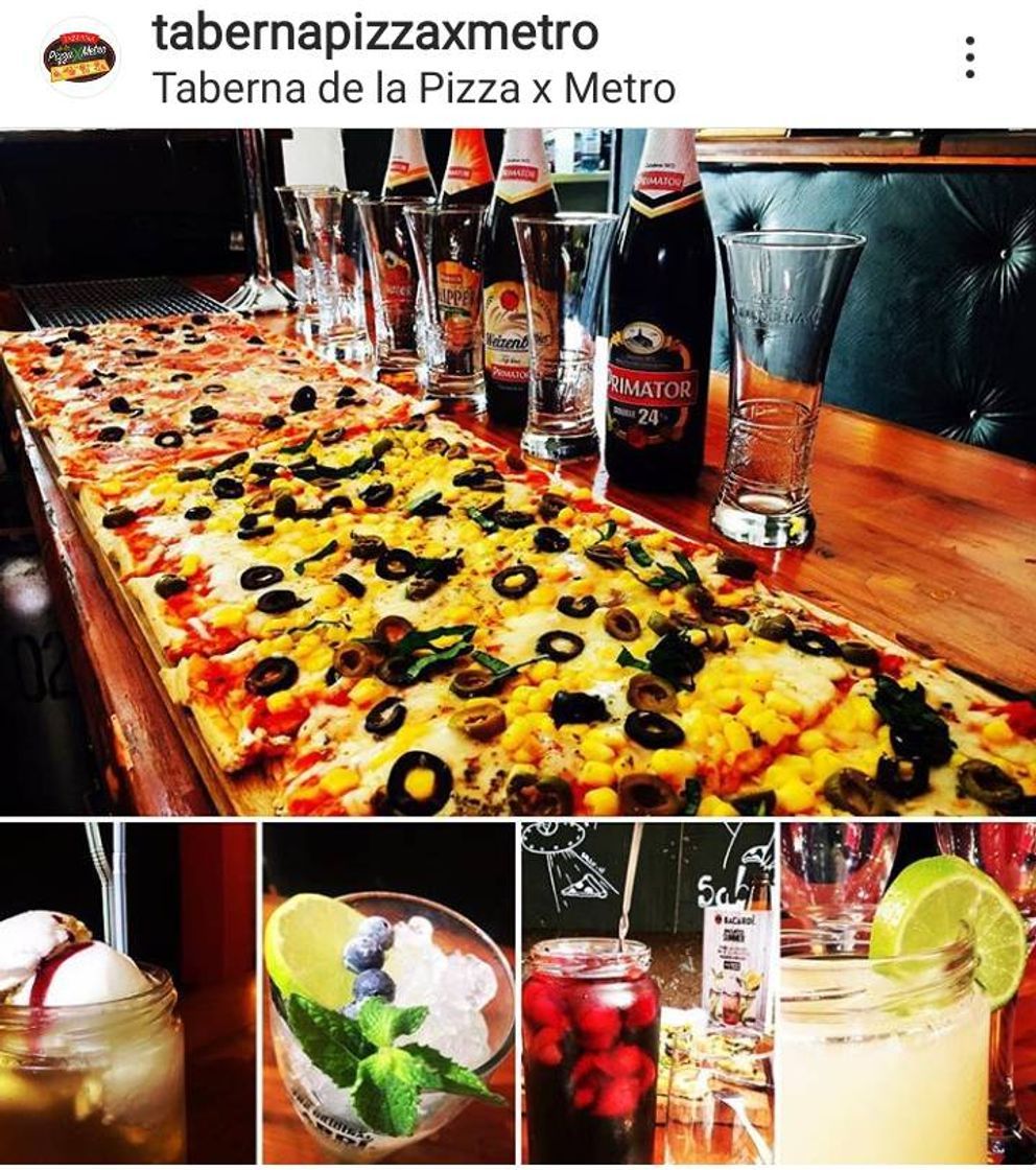 Restaurants Taberna de la Pizza x Metro