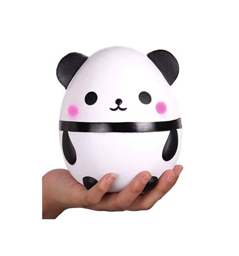 Anboor Squishies Panda Huevo Levantamiento Lento Kawaii Perfumado Suave Animal Squishies Juguetes