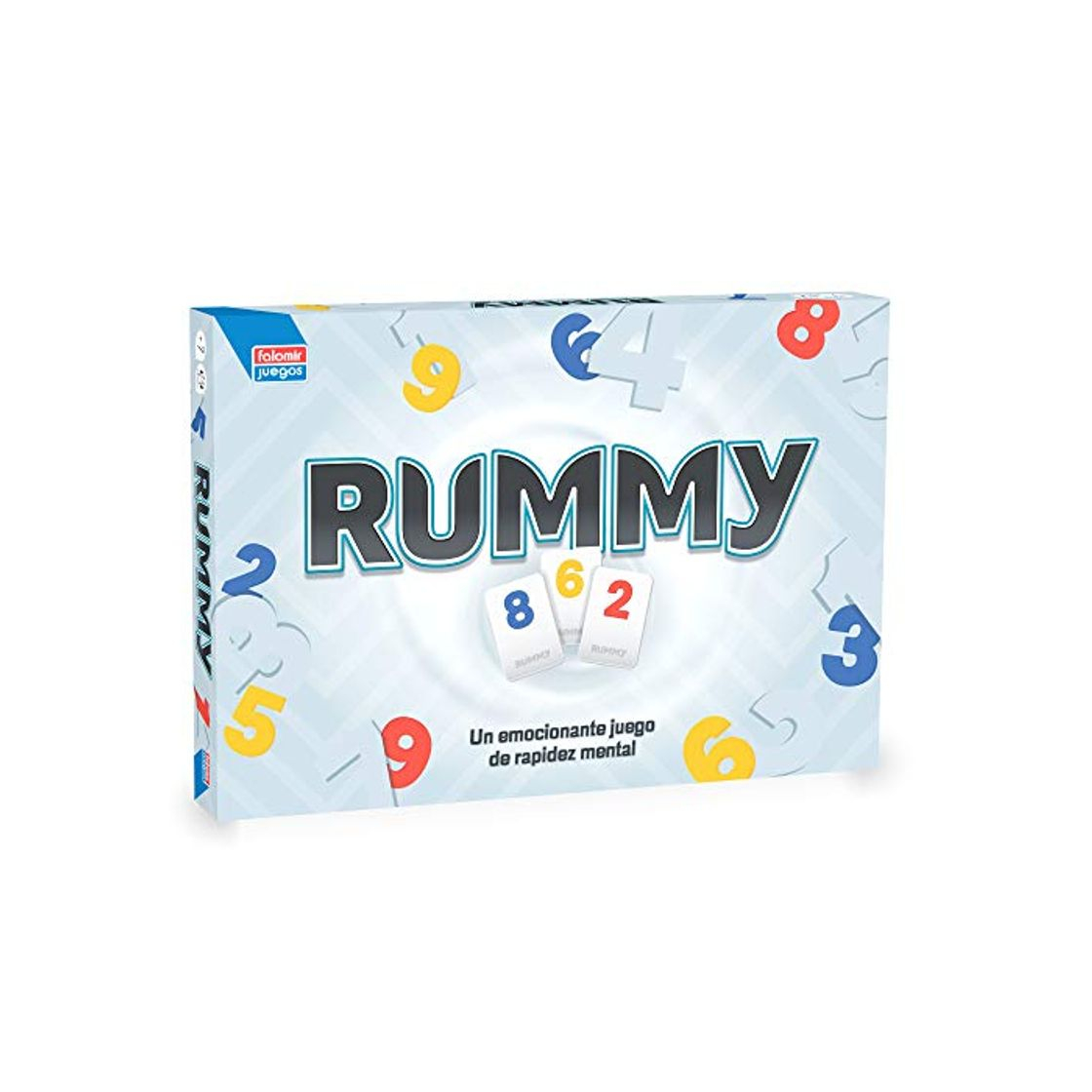 Product Falomir Rummy Junior Juego de Mesa, Multicolor, Talla Única