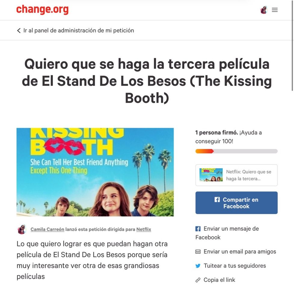 Movie El stand de los besos