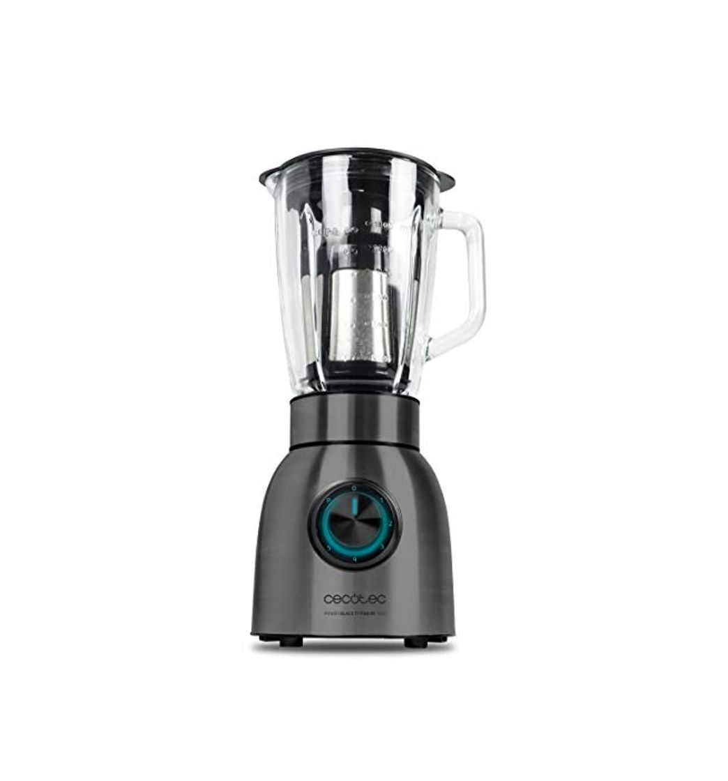 Product Cecotec Batidora de vaso Power Black Titanium 1500 de 1500 W con