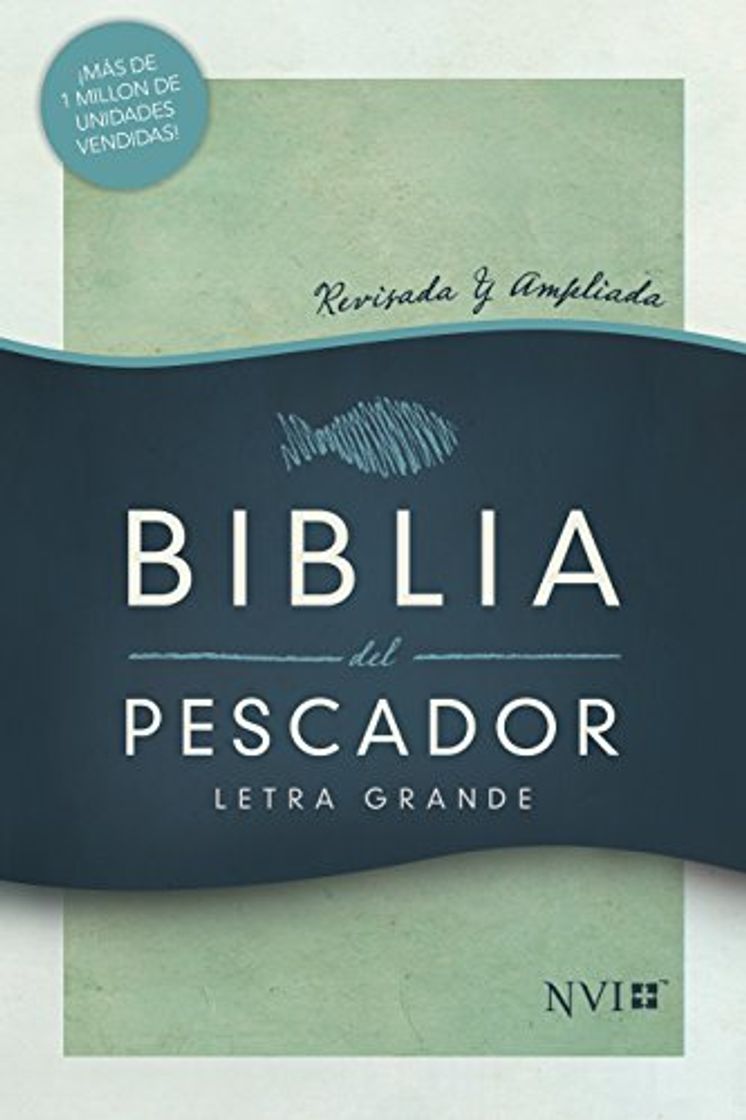 Book NVI Biblia del Pescador Letra Grande, Verde Tapa Dura