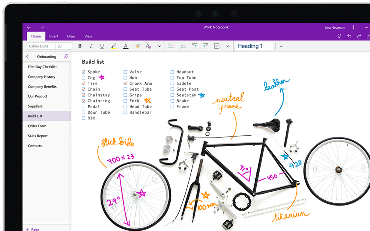 App Microsoft OneNote