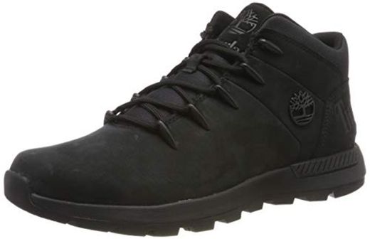 Timberland Sprint Trekker Mid, Zapatillas Chukka para Hombre, Negro