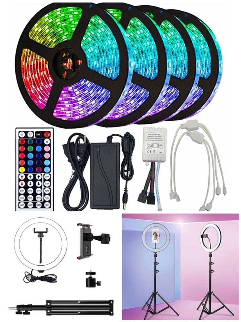 Fashion ARO Y LUCES LED