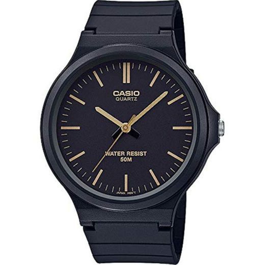 Casio Reloj Analógico para Unisex Adultos de Cuarzo con Correa en Resina