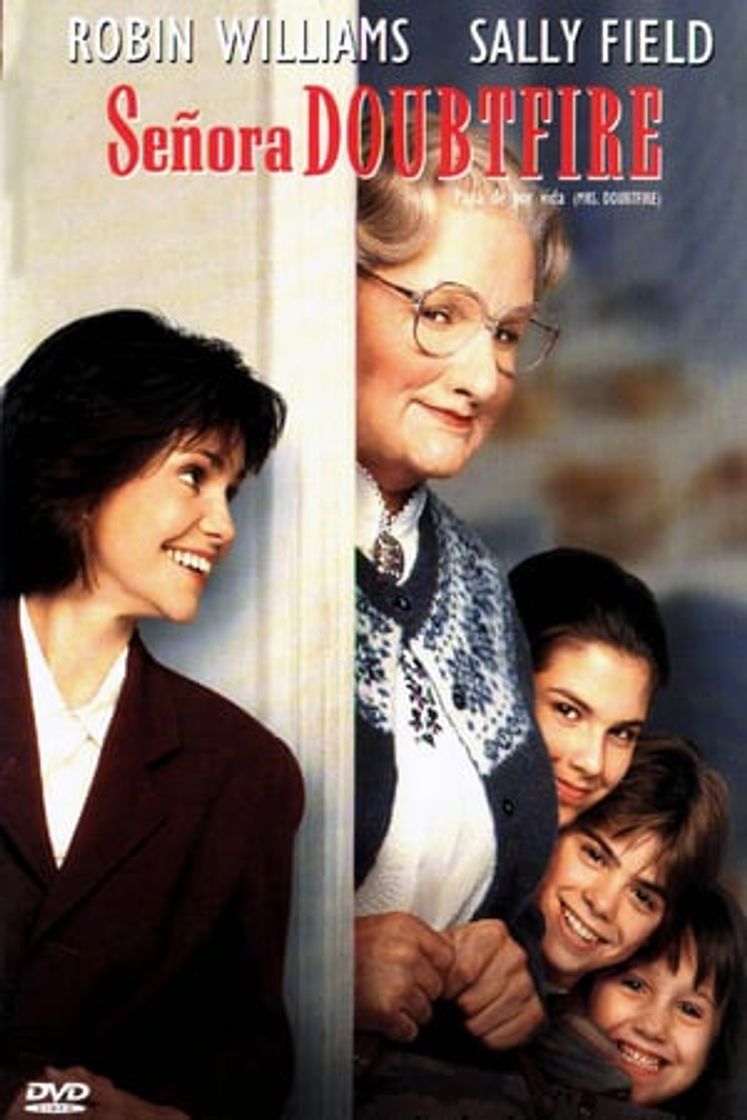 Película Señora Doubtfire, papá de por vida