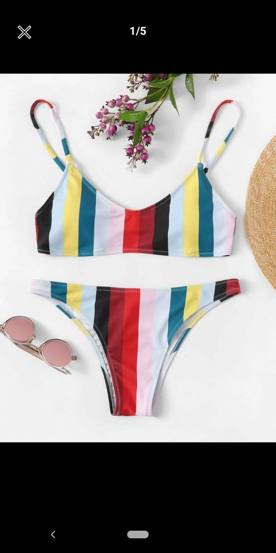 Moda Bikini de rayas