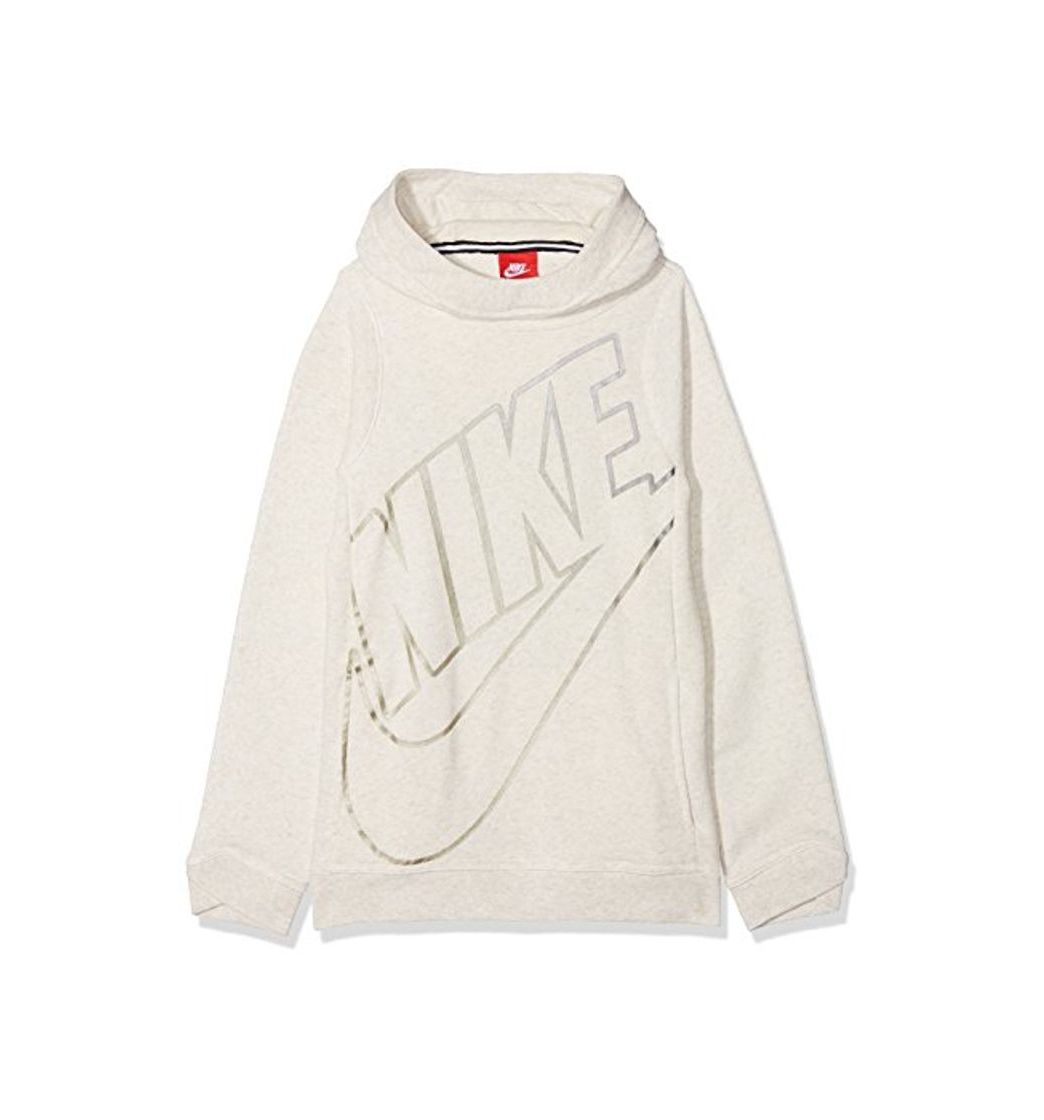 Product Nike G NSW Modern Po Gfx Sudadera, Niñas, Beige