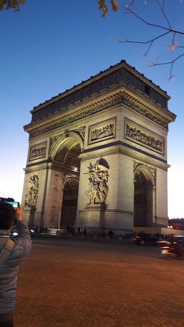 Lugar Arco de Triunfo de París