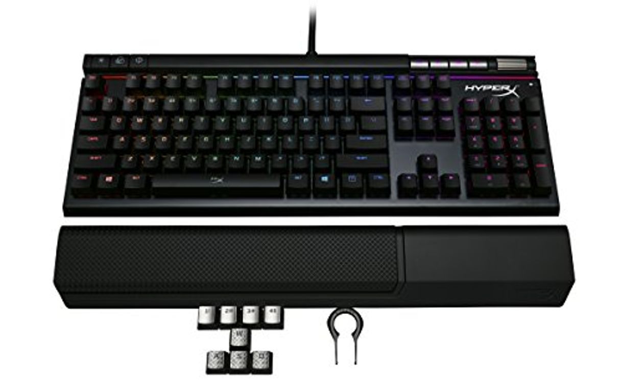 HyperX HX-KB2RD2-US Alloy Elite RGB - Teclado mecánico de Gaming, Cherry MX