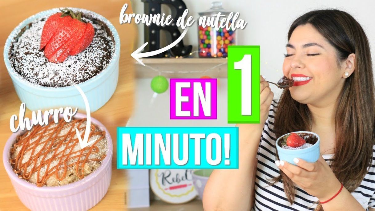 Fashion 3 Postres en 1 Minuto! | RebeO - YouTube