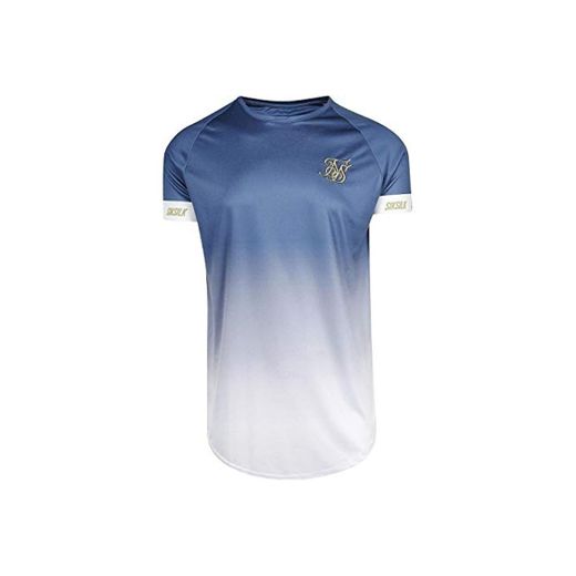 Sik Silk Camiseta S/S Fade Tech Azul XL