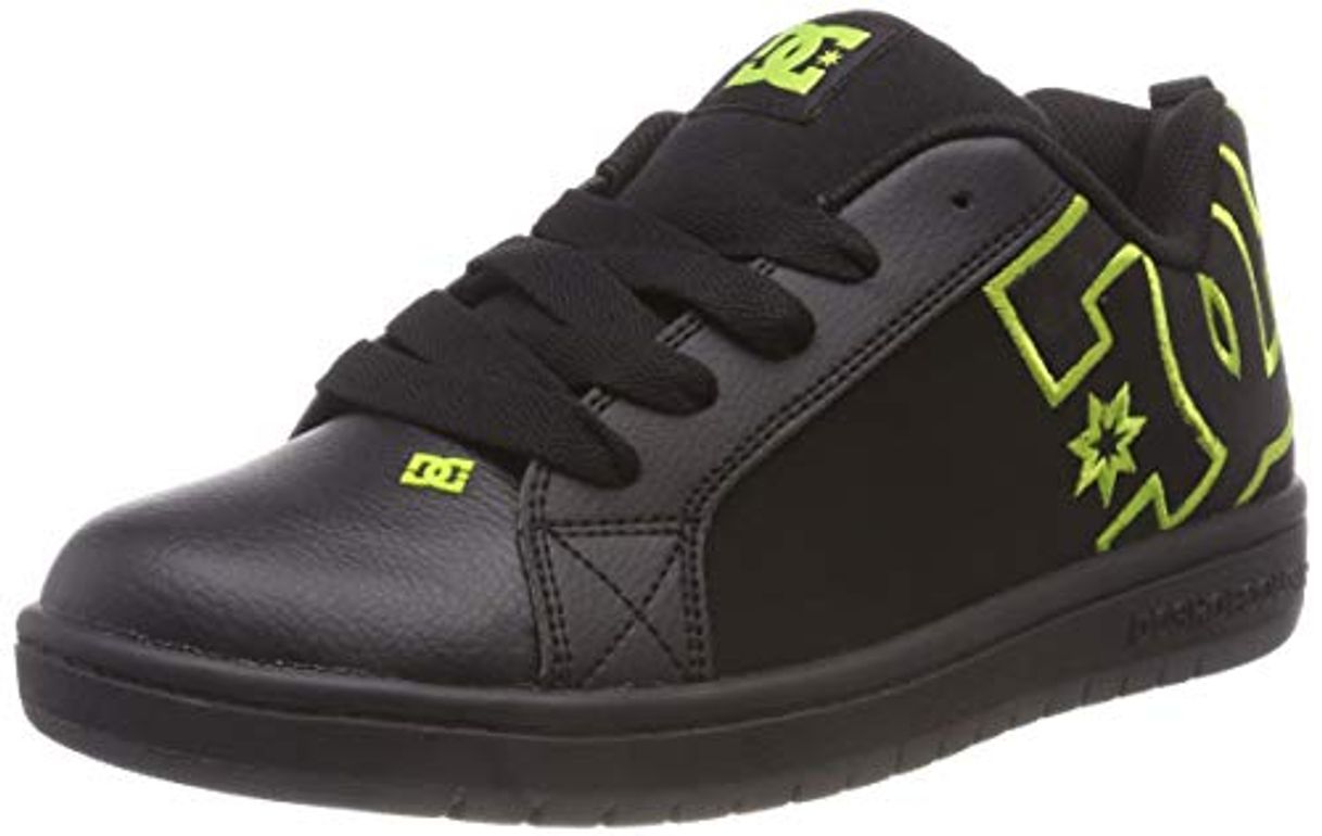 Products DC Shoes Court Graffik, Zapatillas de Skateboard para Niños, Negro