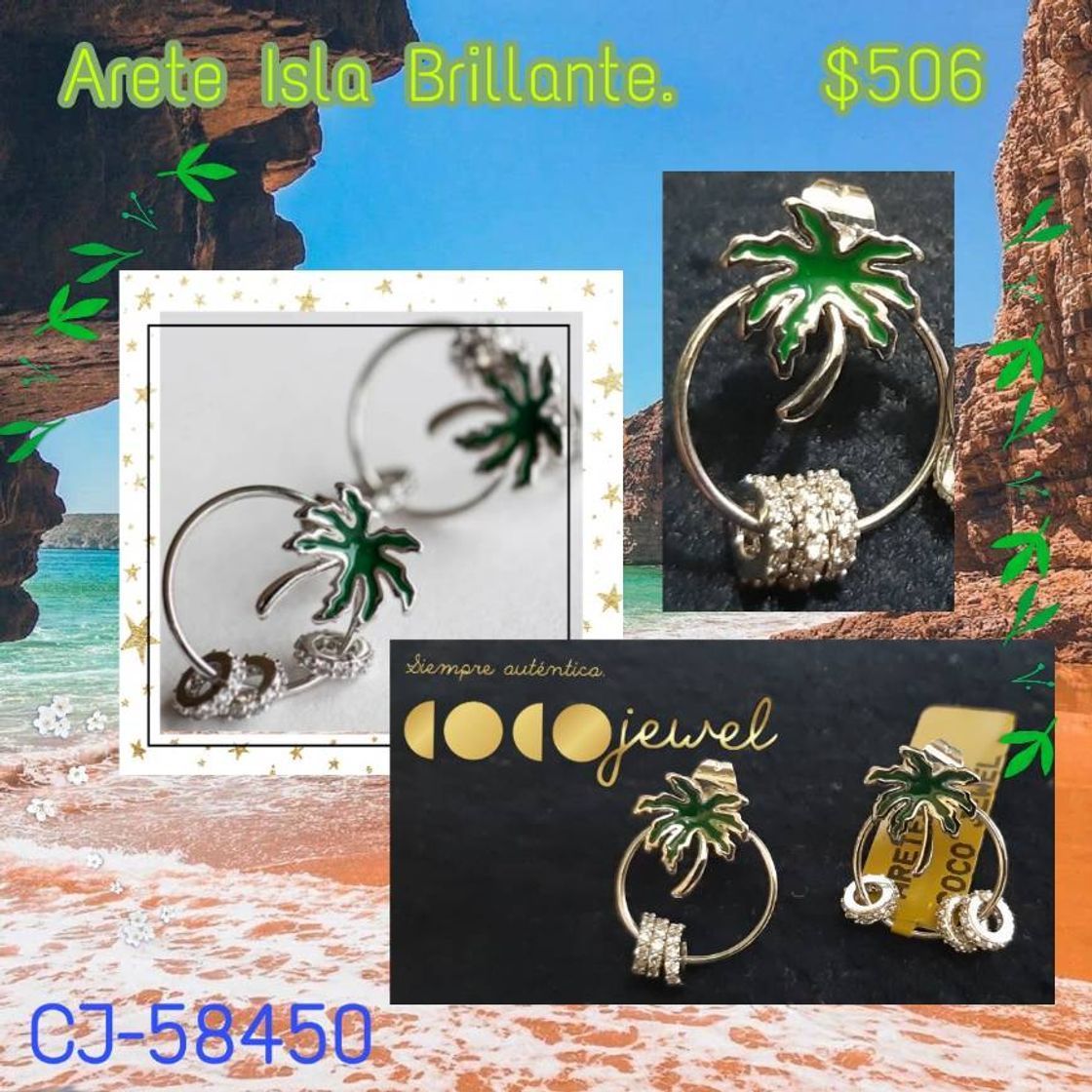 Products Aretes Isla Brillante CocoJewel