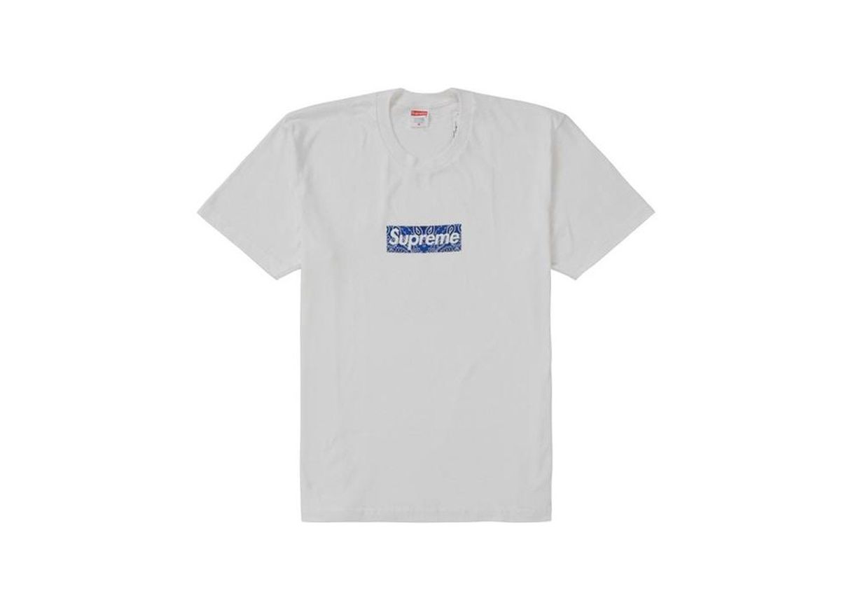 Products Supreme Bandana Box Logo Tee White