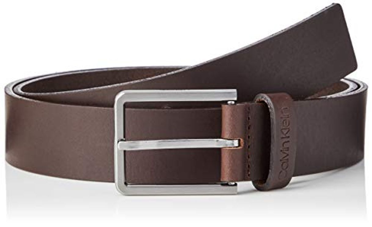 Moda Calvin Klein 35mm Essential Belt Cinturón, Marrón