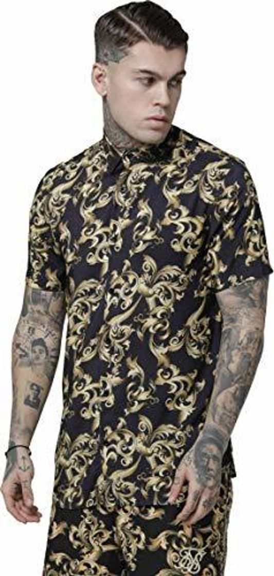 Products Camisa Siksilk Resort Venetian Navy M