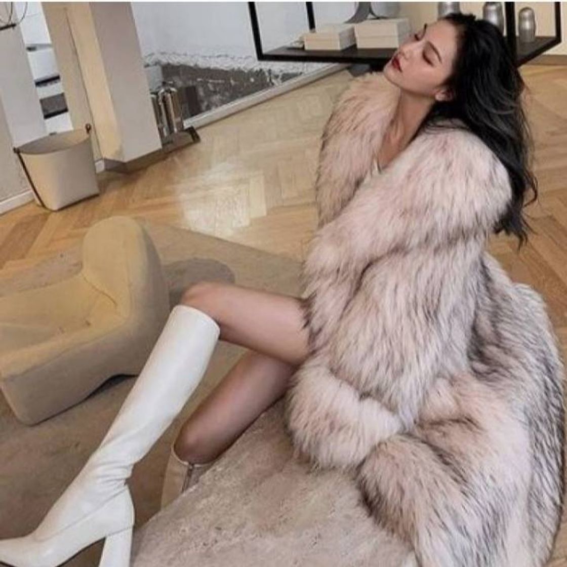 Fashion Abrigo de Fur