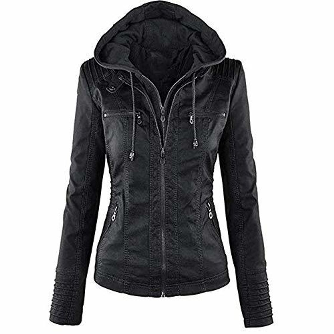 Social Newbestyle Mujer Cazadoras Polipiel Chaqueta Mujeres